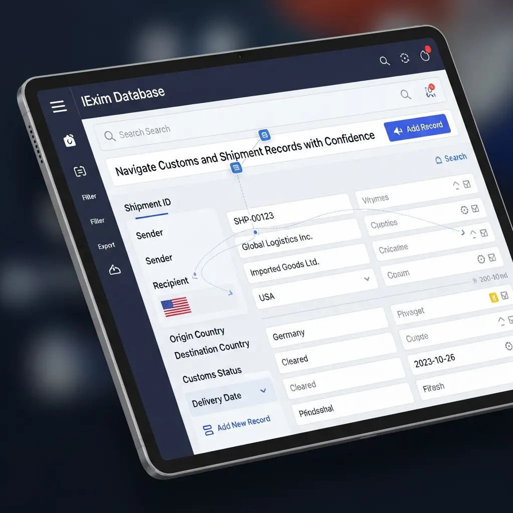 Exim Database: Navigate Customs
